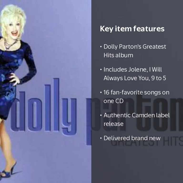 Dolly Parton - Greatest Hits [CD] - Walmart.com