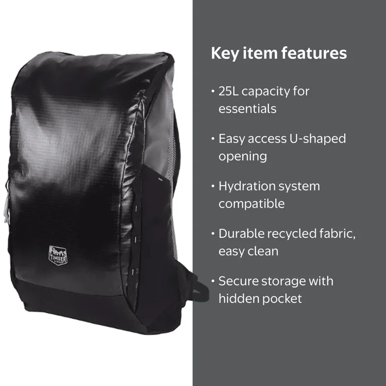 Timber Ridge Xplorer Outdoor 25L Hiking Backpack - Walmart.com