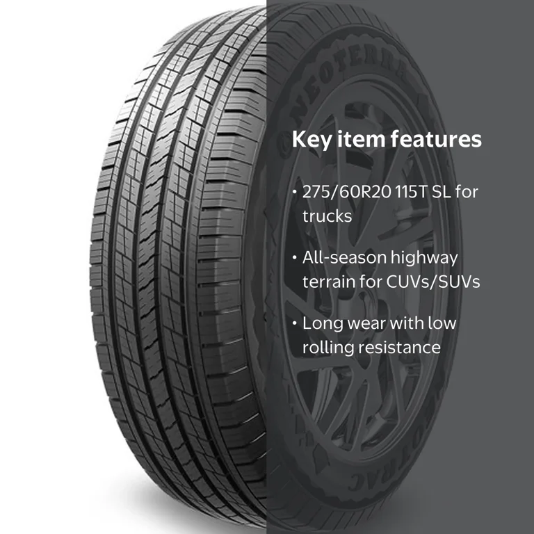 NeoTerra Neotrac HT 275/60R20 115T All-Season Light Truck Tire