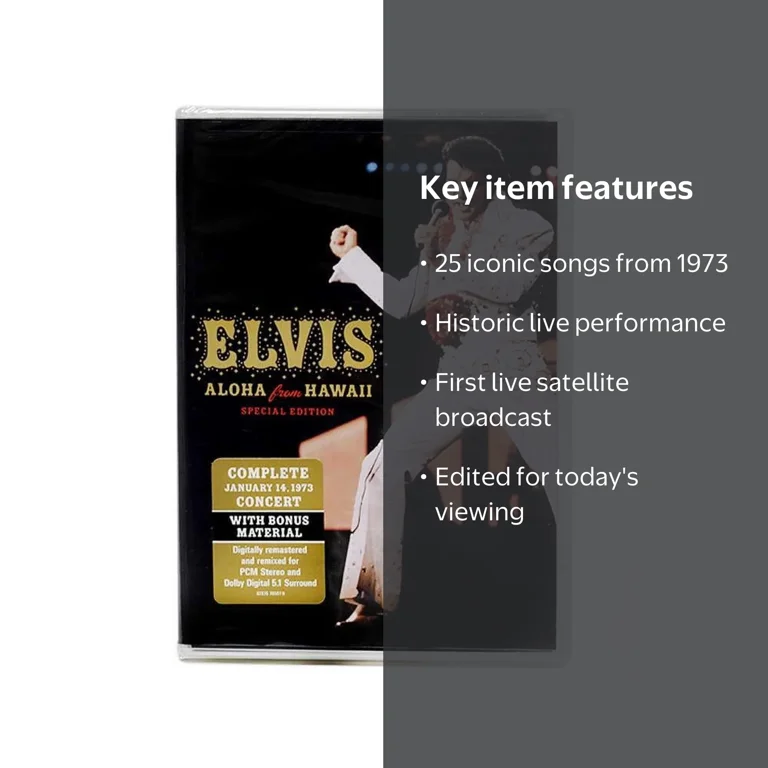 Elvis Presley: Elvis: Aloha From Hawaii - Walmart.com