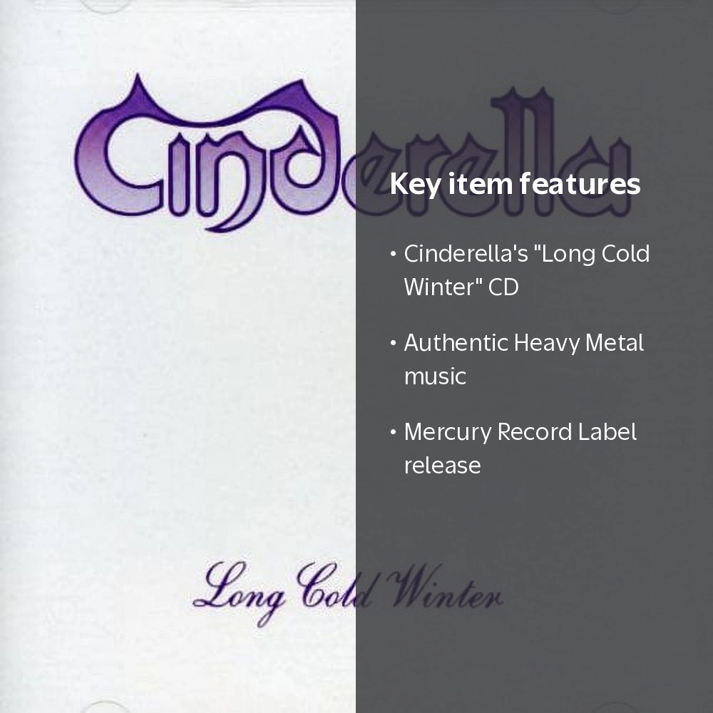 Mercury, CD, Cinderella Long Cold Winter, Music & Performance