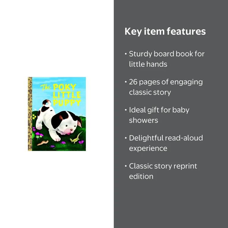 Little Golden Book: The Poky Little Puppy (Reprint)(Board Book