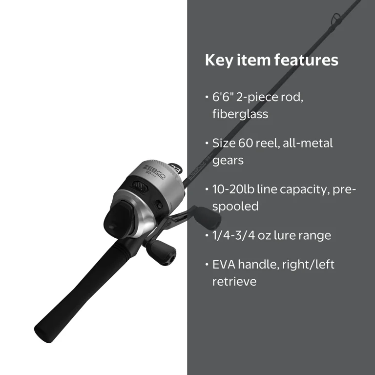 best fishing line for zebco 33 reel Micro Adventure Spincast and Rod Combo, 36-Inch Telescopic Rod, Ultra-Light Power, Moderate Action, Silver/Green : Sports & Outdoors reliable and the best 33 yet Zebco 33 Micro Spincast Fishing