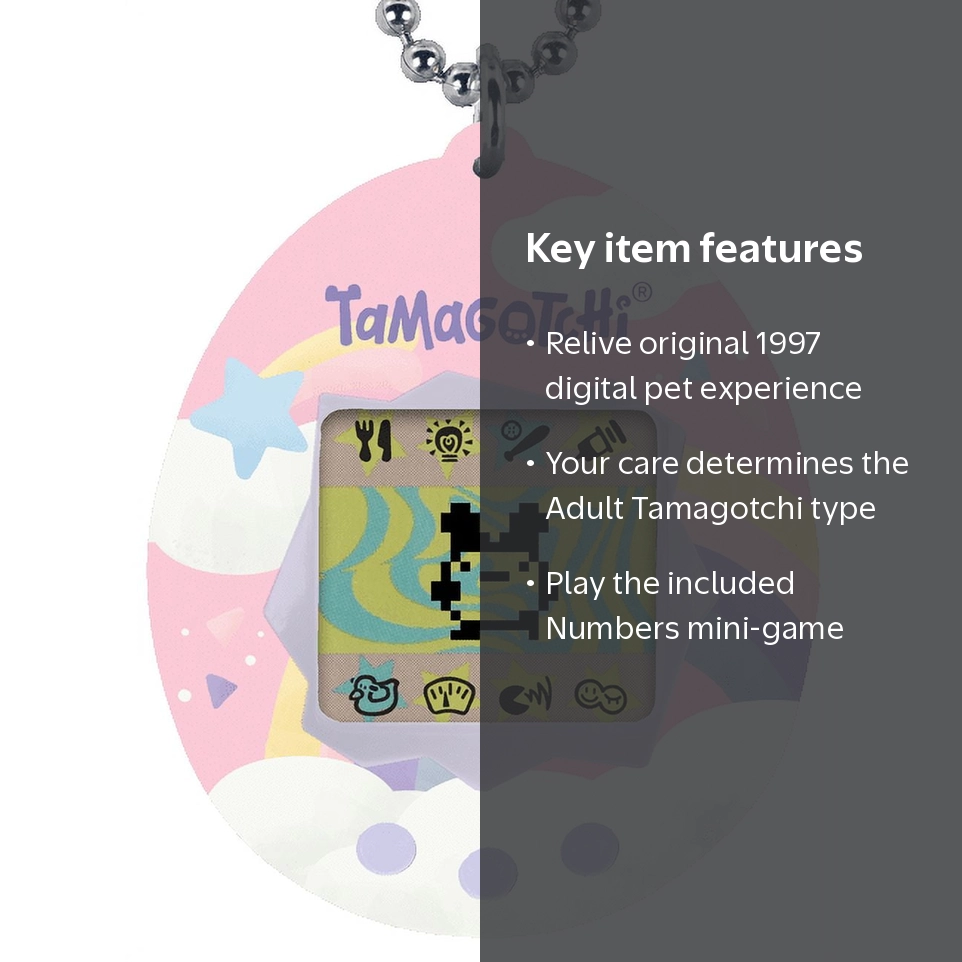 Tamagotchi, Digital Pet Care Game, Generation 2, Portable