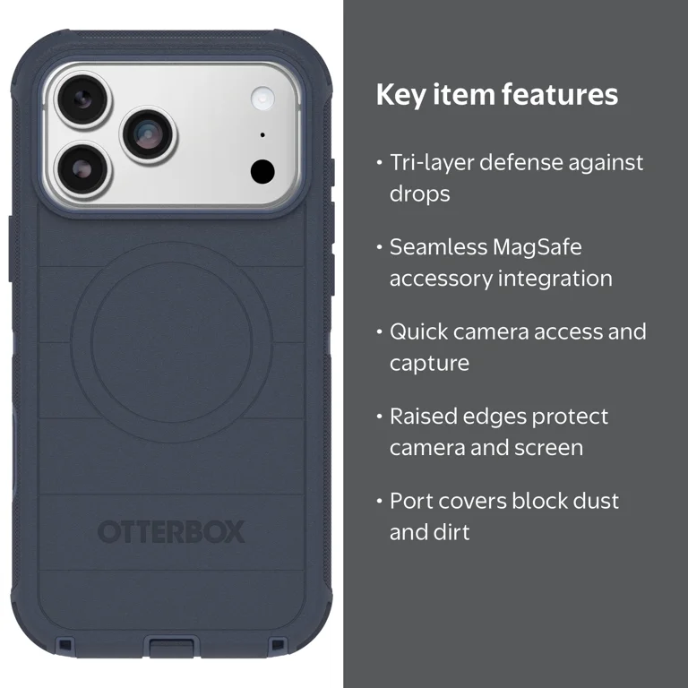 OtterBox Defender Pro Case for MagSafe for iPhone 17 Pro Max