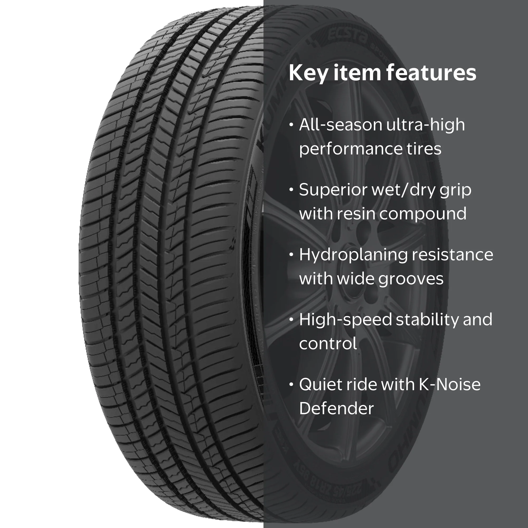 Kumho Ecsta Sport A/S PA71 All Season 215/50R17 95W XL Passenger