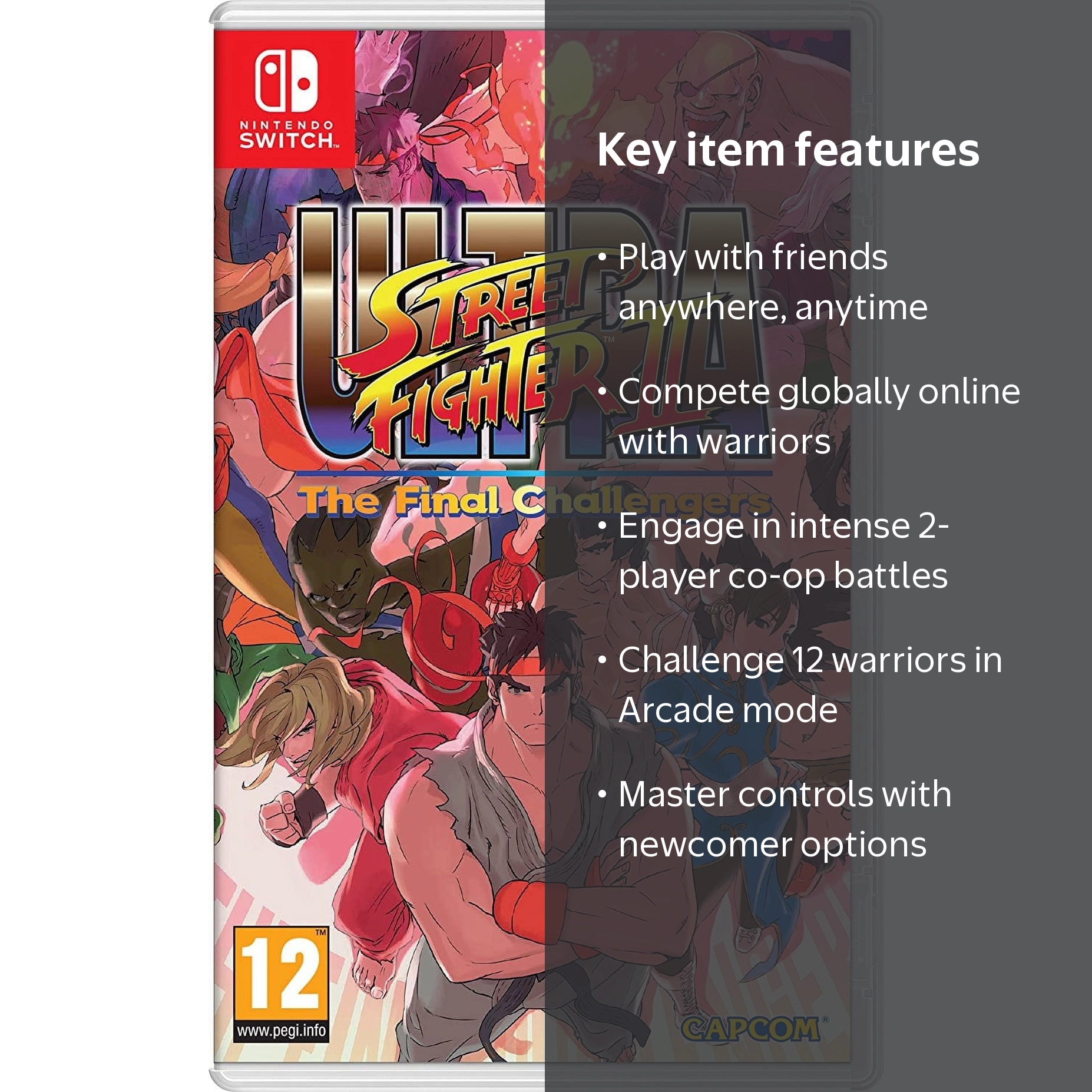Capcom Ultra Street Fighter II The Final Challengers Nintendo