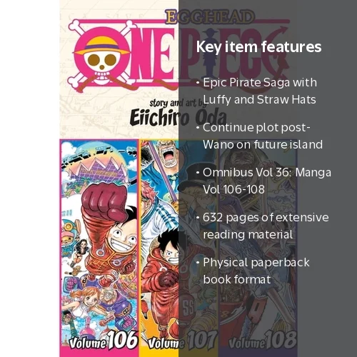 Eiichiro Oda, One Piece (Omnibus Edition), Vol. 36 - Walmart.com