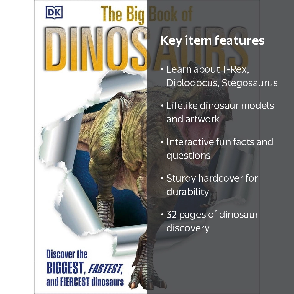 DK Bicycles, The Big Book of Dinosaurs, ISBN 9781465443779