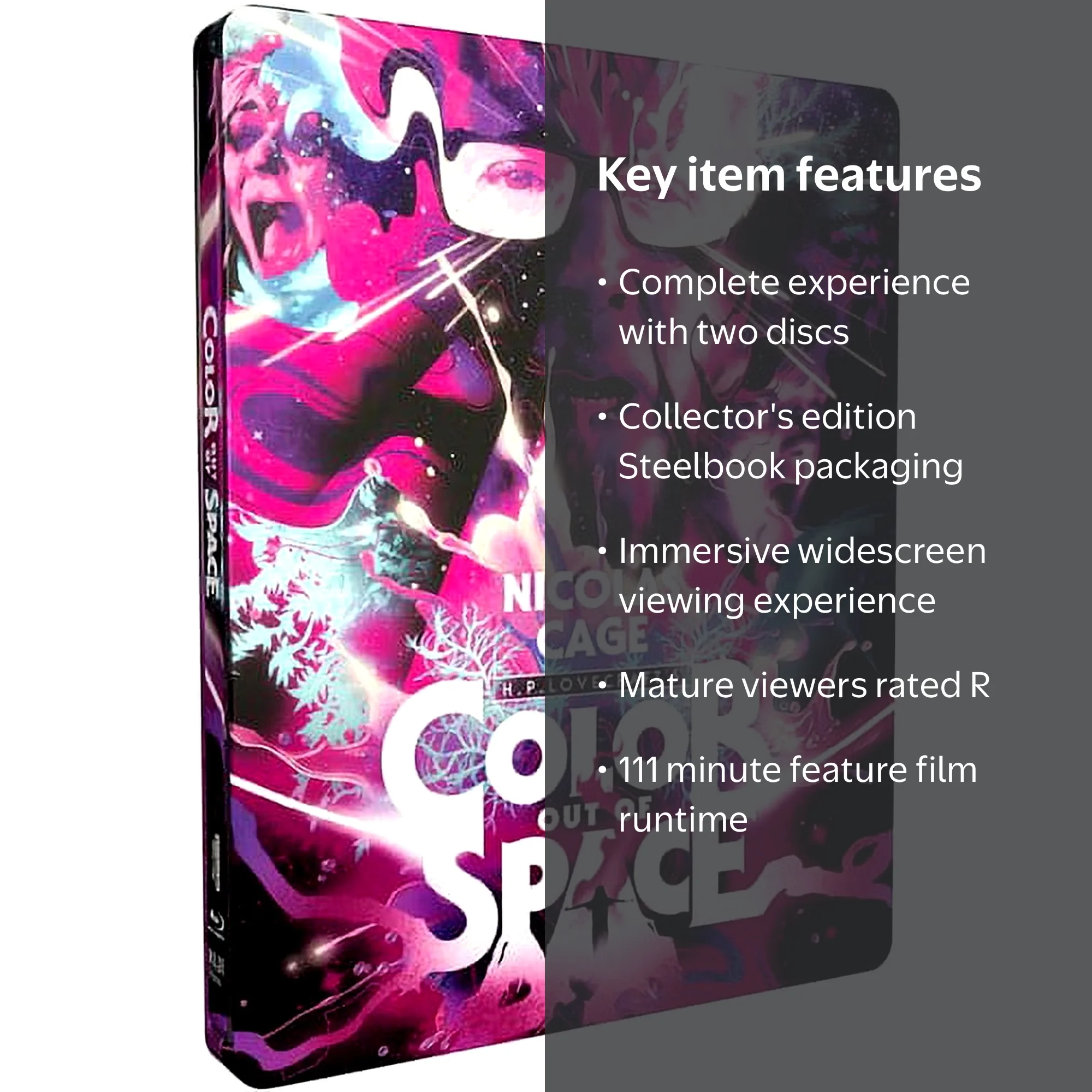 Image Entertainment: Color Out Of Space Steelbook (4K Ultra HD +