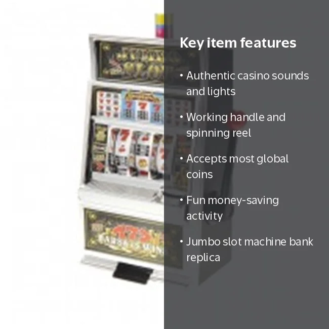 AZ Importer, Slot Machine Bank Replica, Multicolor, 10