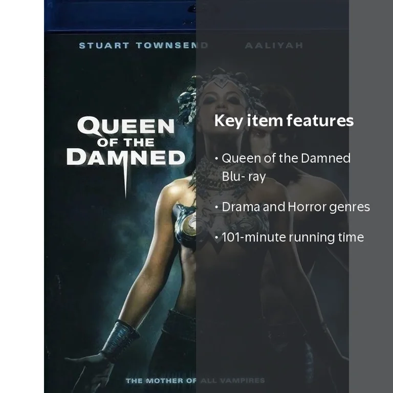 Warner Bros., Blu-ray, Queen of the Damned, 101 mins - Walmart.com