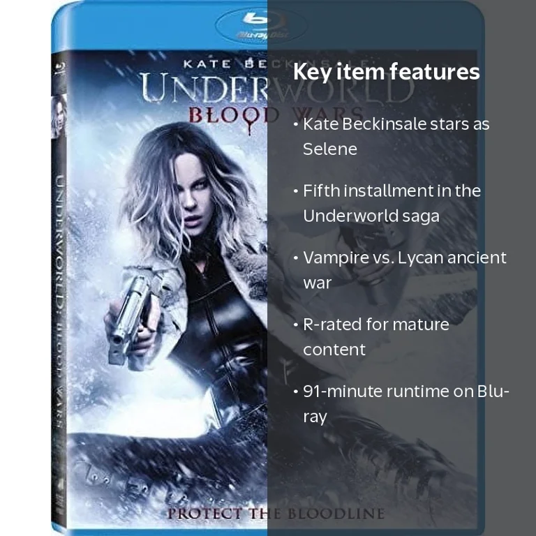 Sony Pictures Entertainment, Underworld: Blood Wars, Blu-ray