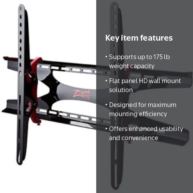 Z-Line Designs ZLMHD36-60TRS Wall Mount with 175 lb Load Capacity