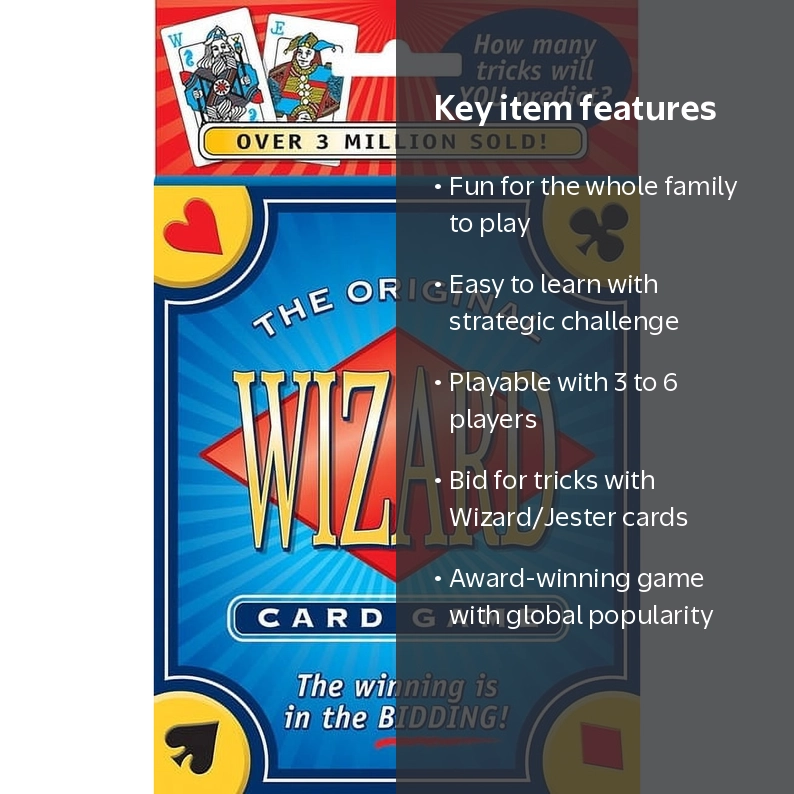 Wizard Magic Card Game: Ultimate Game of Trump by Ken Fisher