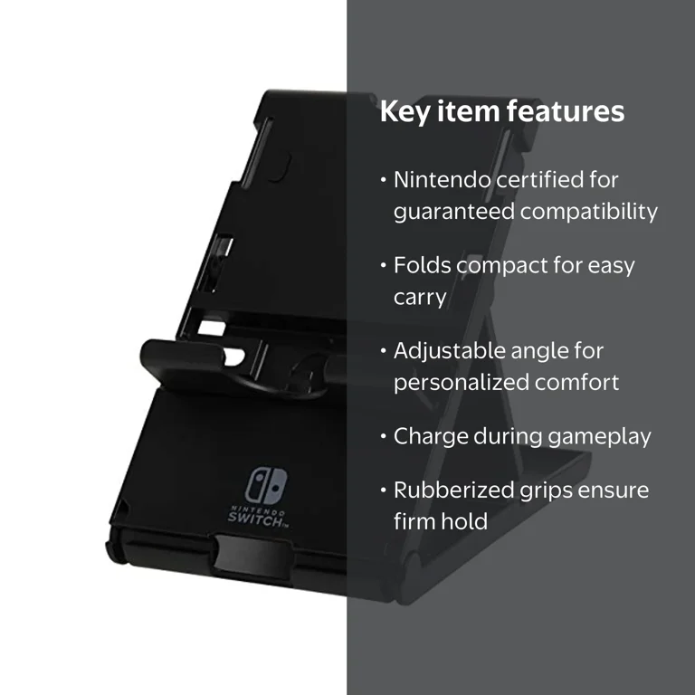 HORI Compact Playstand for Nintendo Switch, Adjustable, Licensed