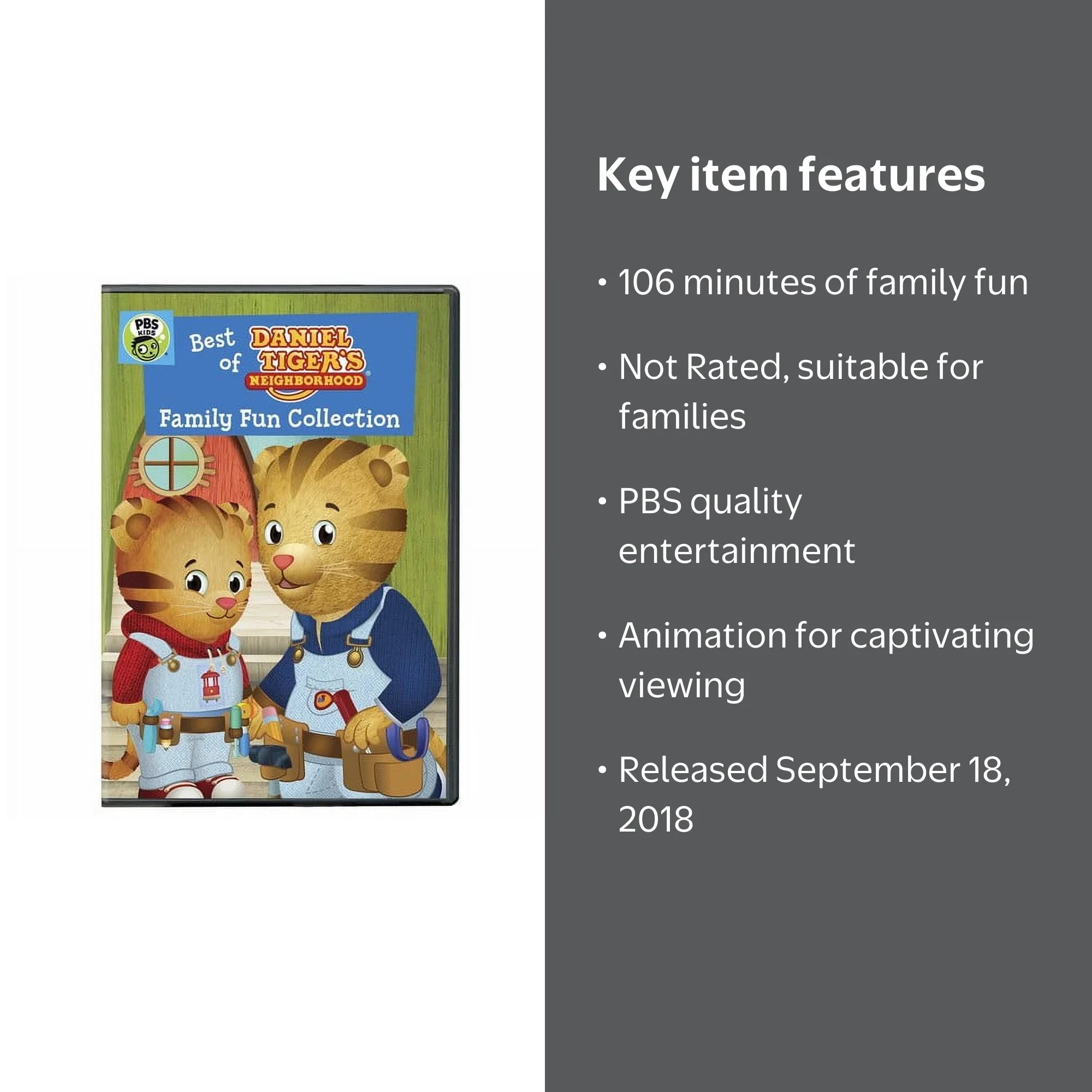 Daniel Tiger's Neighborhood: Family Fun Collection - Walmart.com