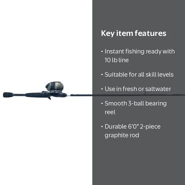 Zebco 33 Tactical 6' 0