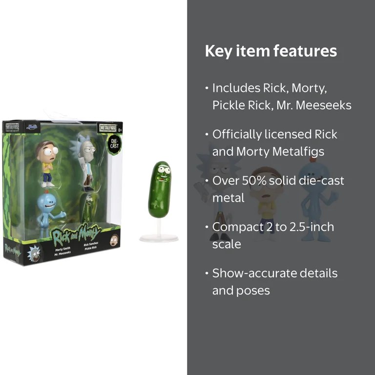 Set of 4 Diecast Figures 