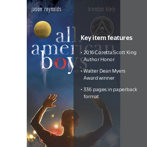 Jason Reynolds, Book, All American Boys, 2016 Coretta Scott King
