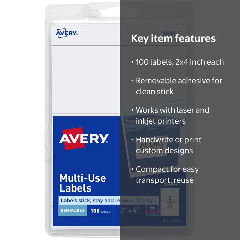 Avery, All-Purpose Removable Labels, 2