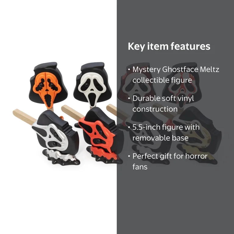 CultureFly Meltz Ghostface Blind Box, Includes 1 Mystery Vinyl