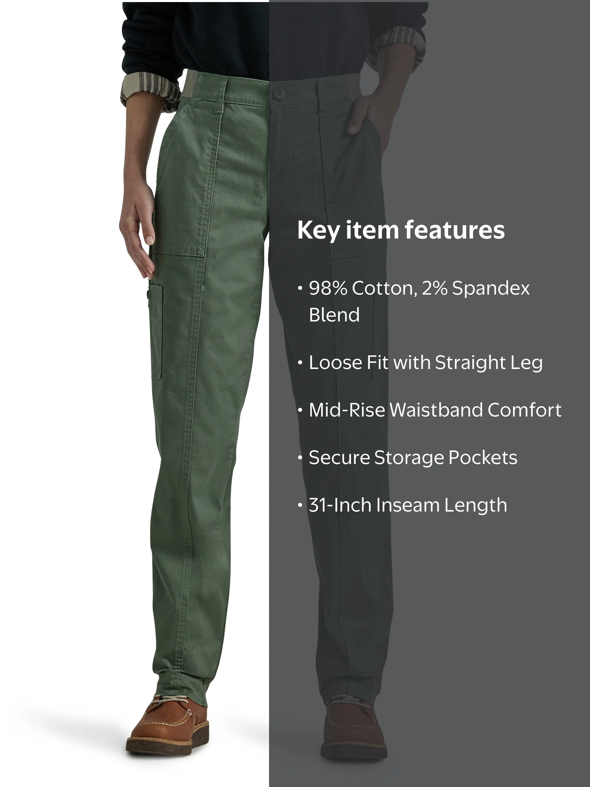 Lee® Women's Ultra Lux Comfort with Flex-To-Go Utility Pant