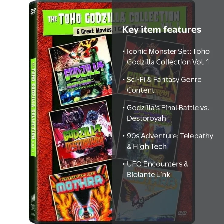 Sony Pictures The Toho Godzilla Collection: Volume 1 DVD - Walmart.com