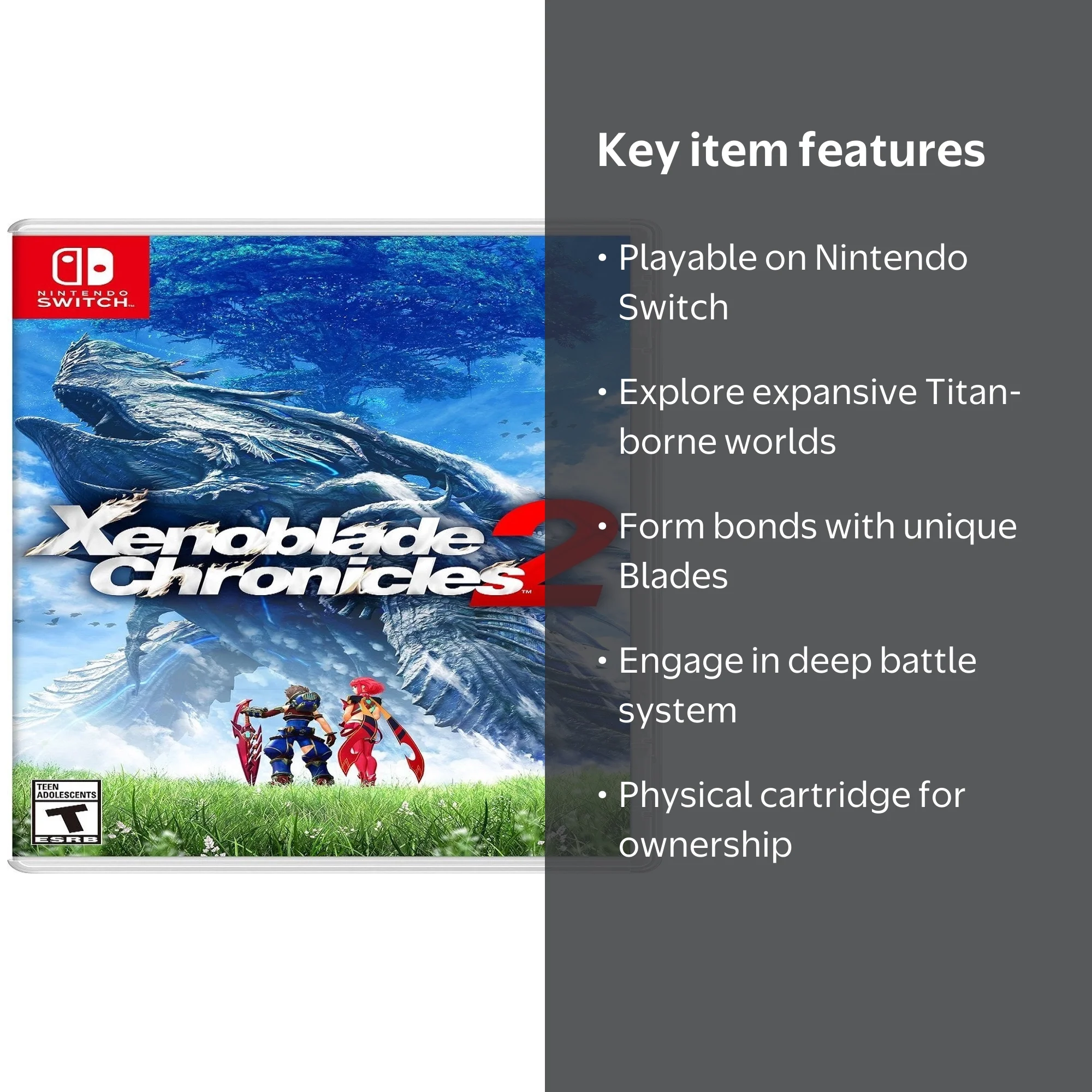 Nintendo, Xenoblade Chronicles 2, 045496591595, Nintendo Switch