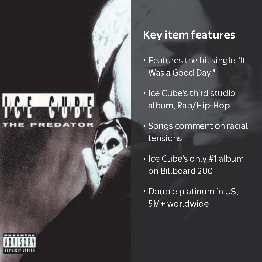 Ice Cube - Predator - Music & Performance - CD - Walmart.com