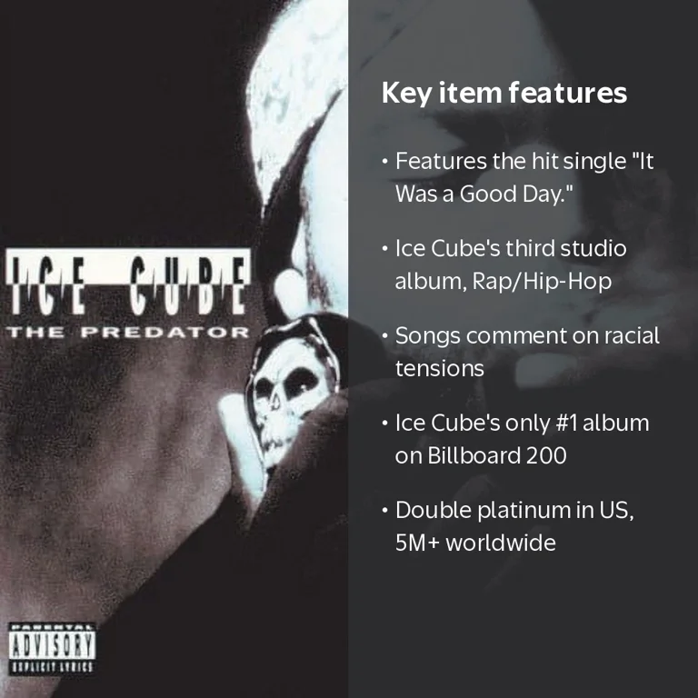 Ice Cube - Predator - Music & Performance - CD - Walmart.com