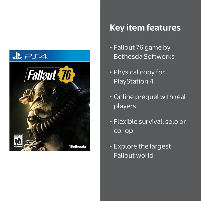 Bethesda Softworks, PlayStation 4, Fallout 76, Wastelanders