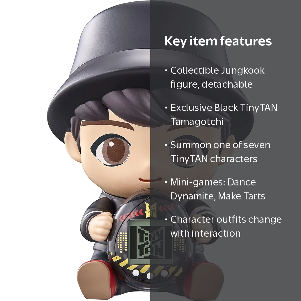 Tamagotchi, TinyTAN Hugmy Tamagotchi, Jungkook ver., Black