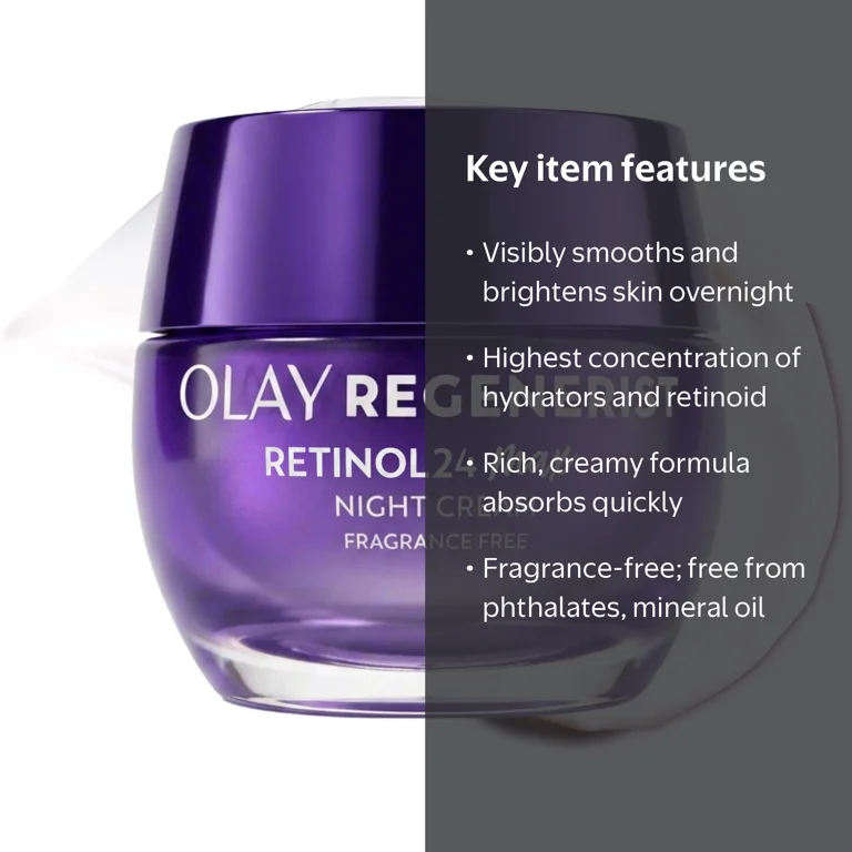 Olay Retinol 24 Max Night Moisturizing Cream with Triple Collagen