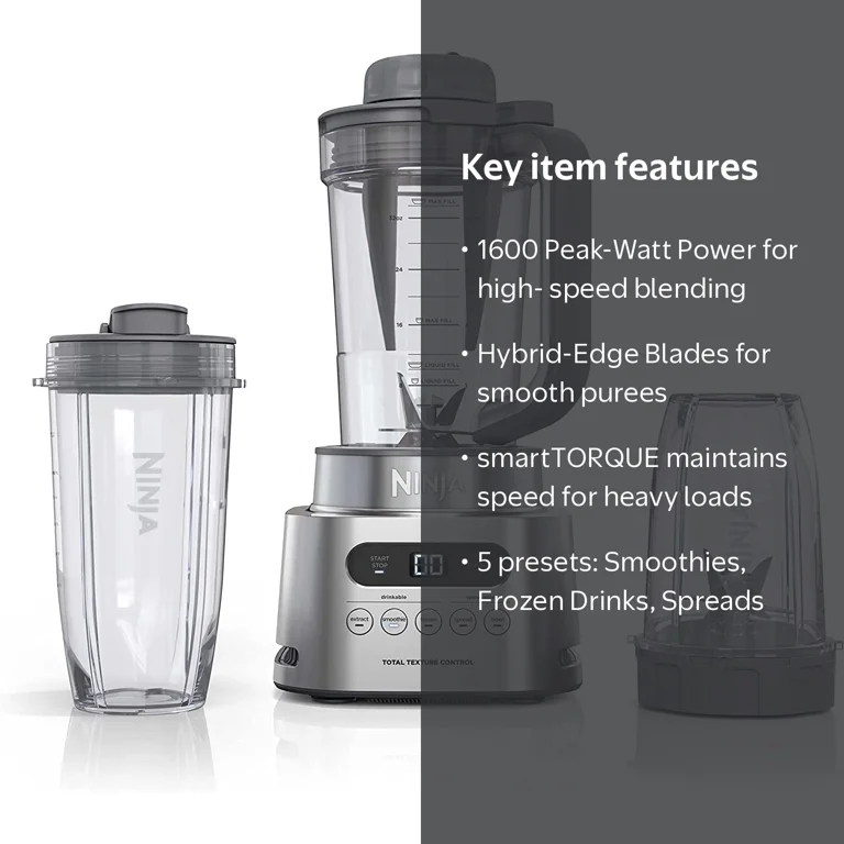 TWISTi Blender DUO, 1600 WP, Smoothie Maker & Nutrient Extractor