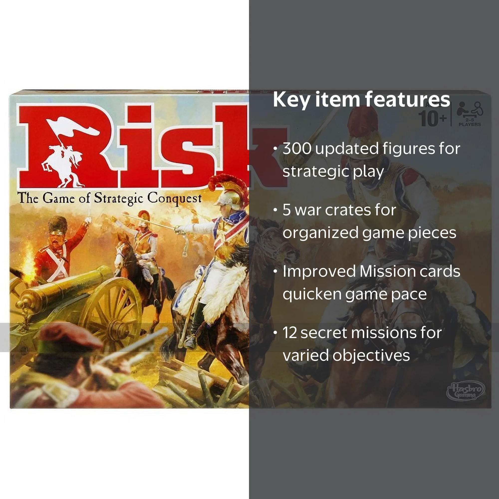 Hasbro Risk - classic edition, 00K02W, Refresh edition - Walmart.com