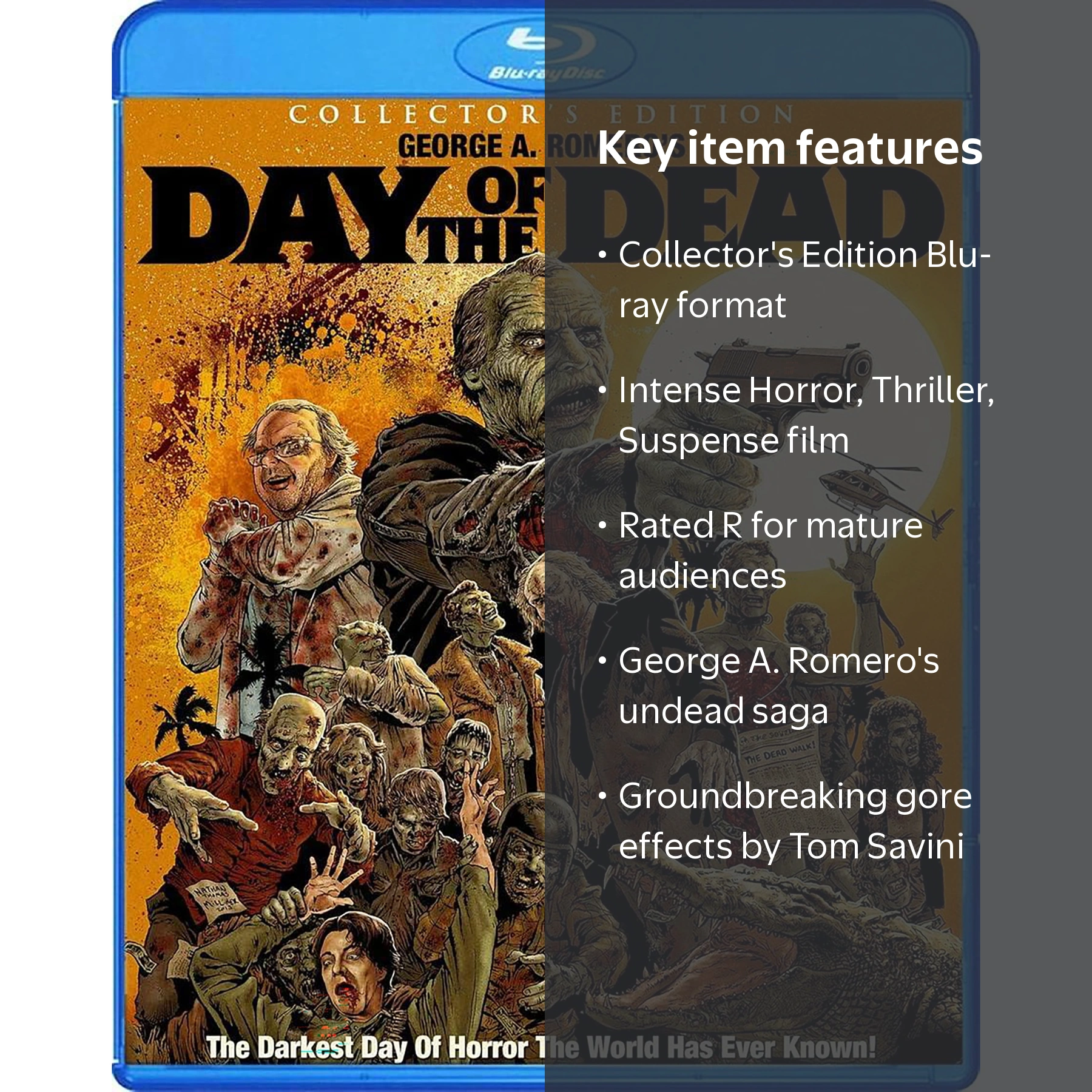 Day Of The Dead (Collector's Edition) (Blu-ray), Horror, Shout