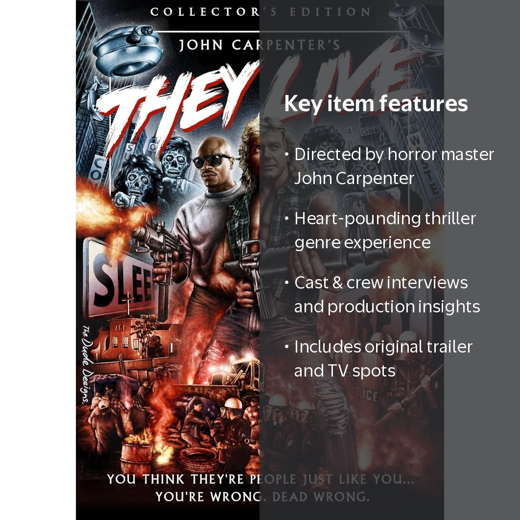 Universal Studios, DVD, They Live Collector's Edition, John