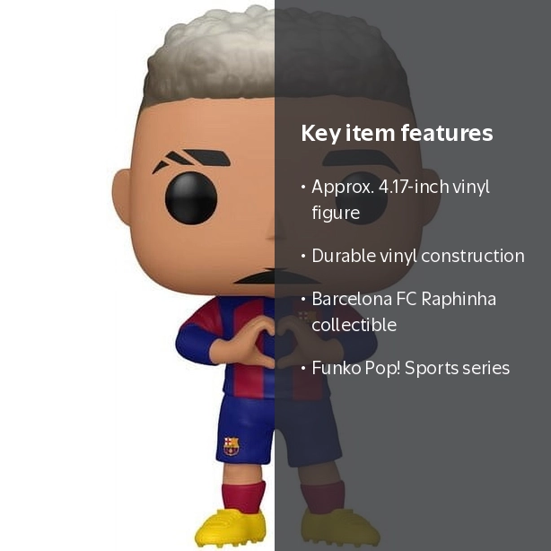 Funko POP! European Football League, Barcelona Raphinha