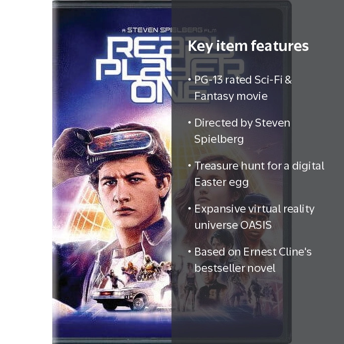 Ready Player One (DVD) - Walmart.com