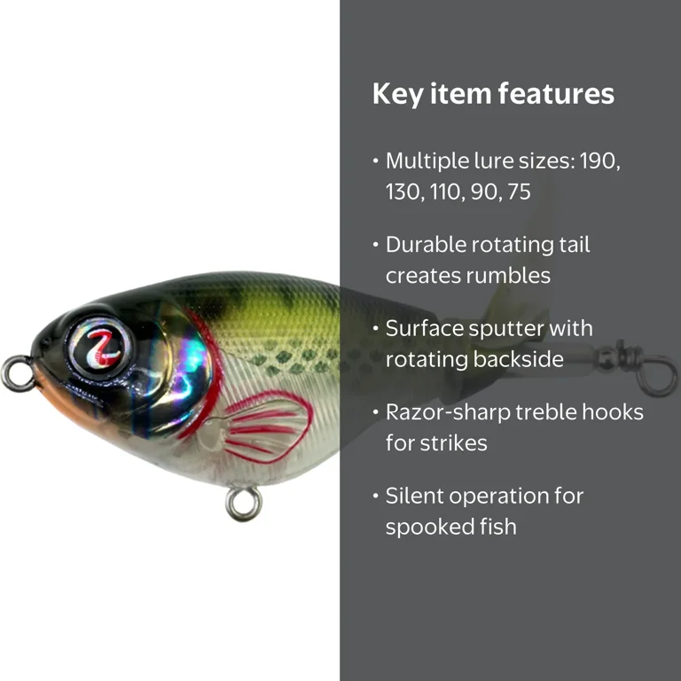 River2Sea, Topwater Lure, 75 Whopper Plopper, Bluegill - Walmart.com