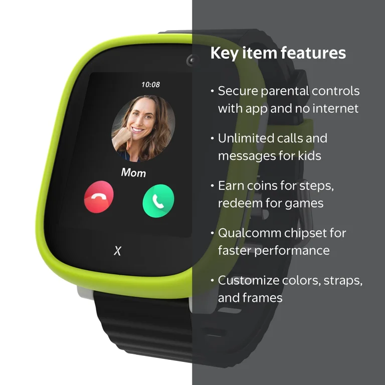 Xplora X6Play Unisex Smart Watch Cell Phone with GPS Tracker for