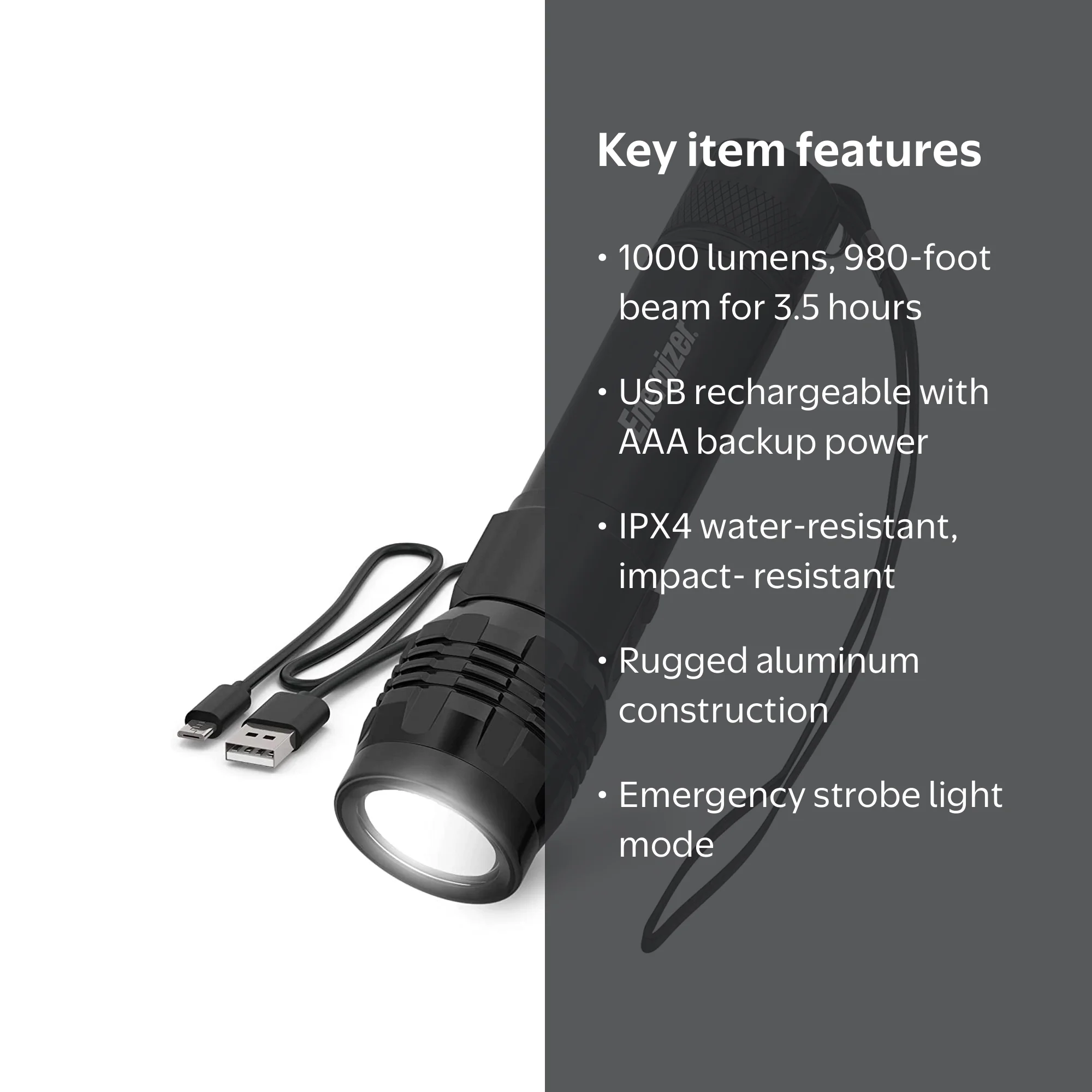 2018 fenix flashlights Fenix LR80R Rechargeable Searchlight