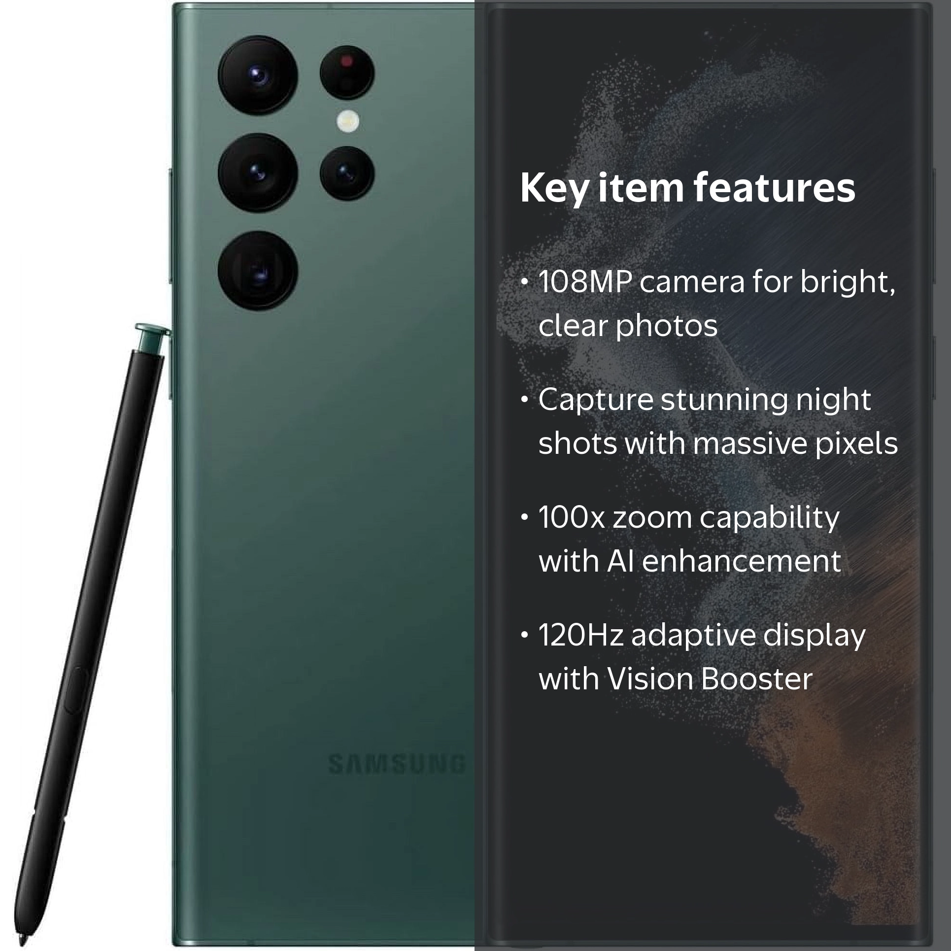 Samsung S22 Ultra 5G Green - Mobile solutions for carriers