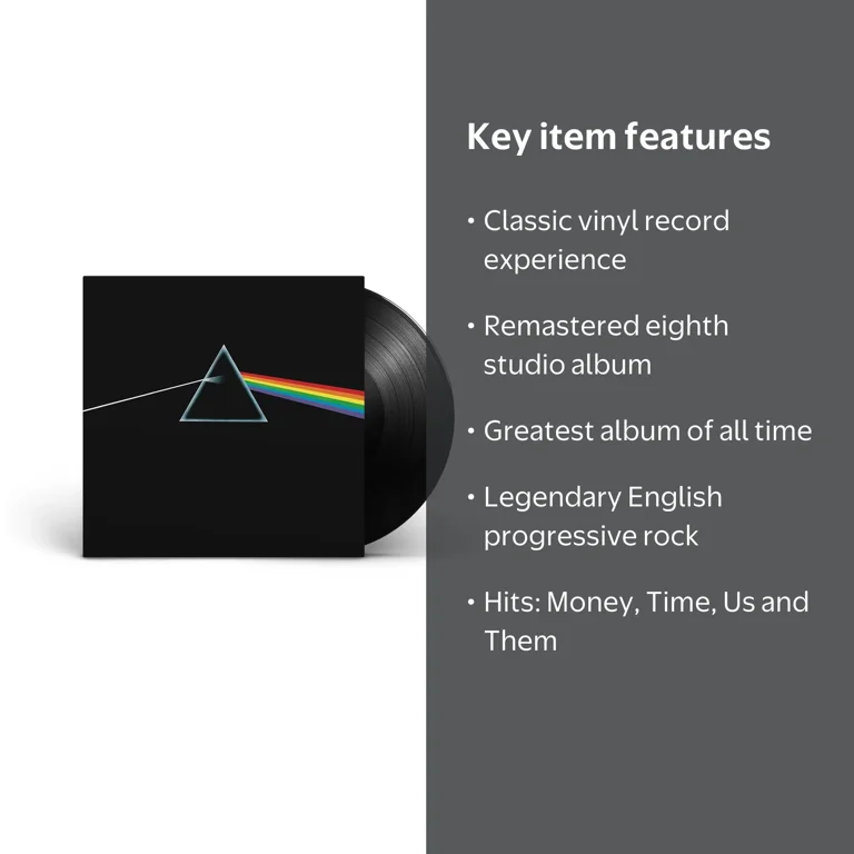 Parlophone, Pink Floyd - The Dark Side Of The Moon - Vinyl