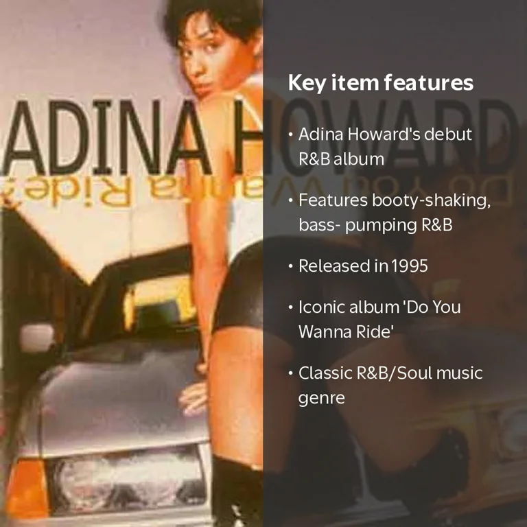 Adina Howard - Do You Wanna Ride - Music & Performance - CD