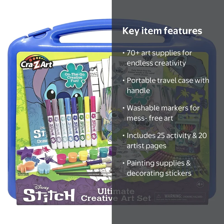 Cra-Z-Art Disney Stitch Ultimate Creative Activity and Coloring