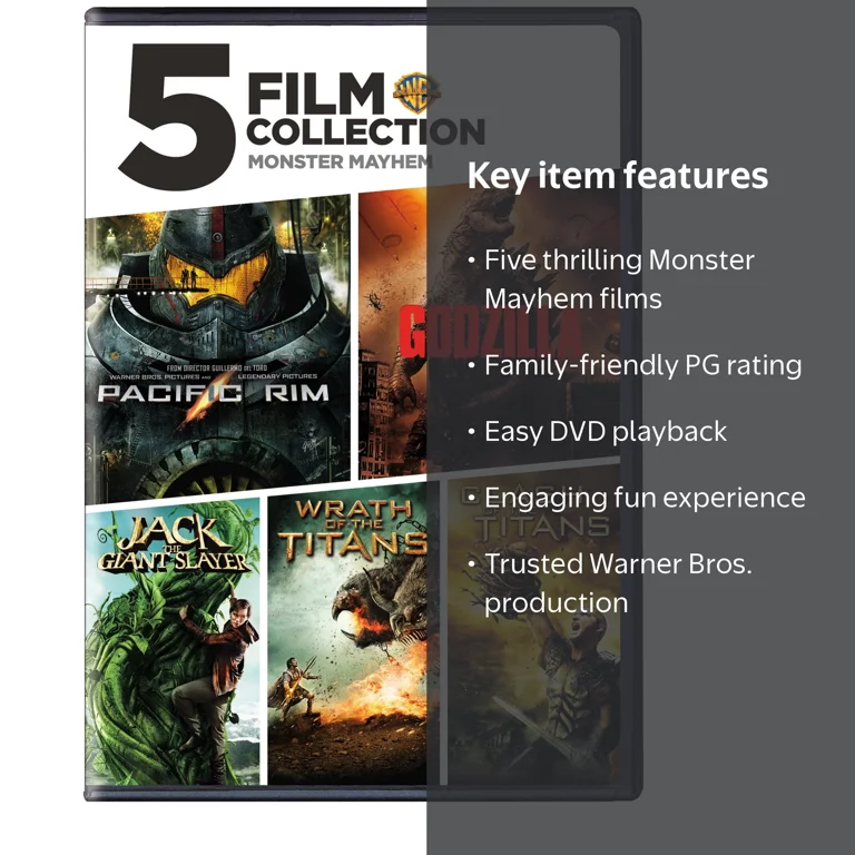 SDS 5 Film Collection Featuring Monster Mayhem (DVD) - Walmart.com