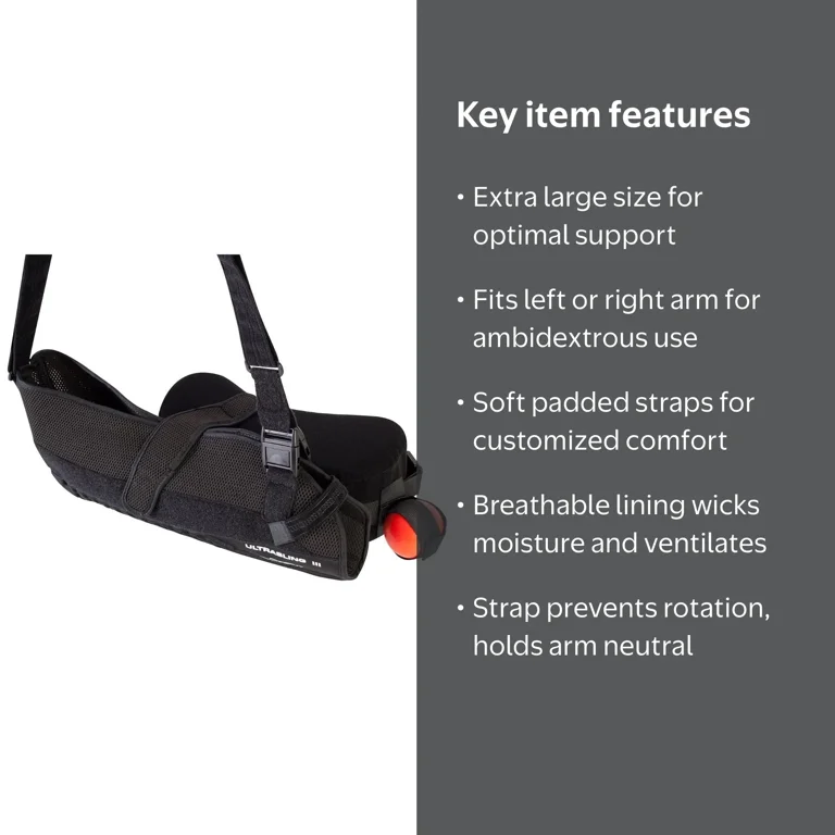 DonJoy UltraSling III Universal Fit Shoulder Support Sling with