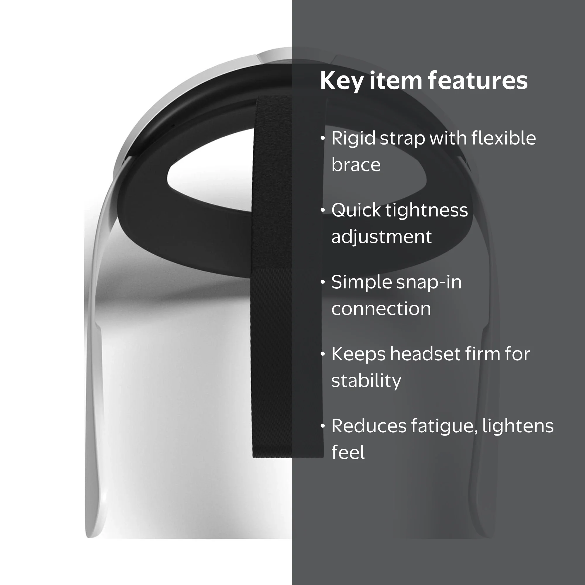 Meta, Quest 2 VR Headset Support Strap, Elite Strap, Enhanced
